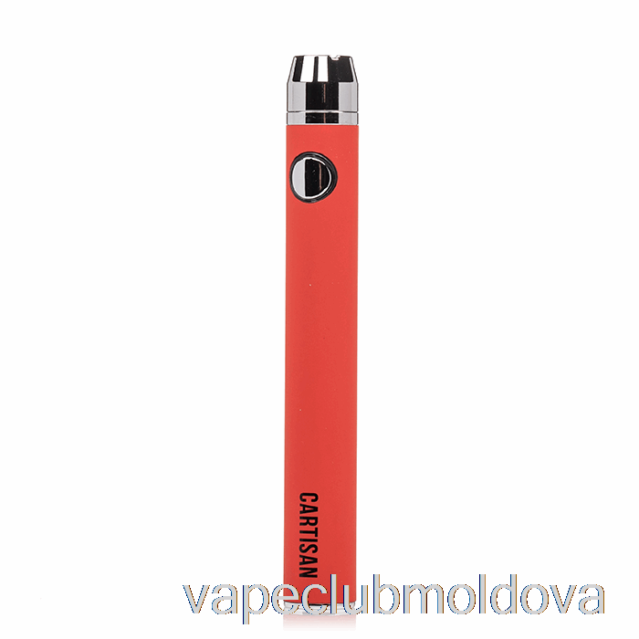 Vape Mod Cartisan Buton Vv 900 510 Baterie Rosu